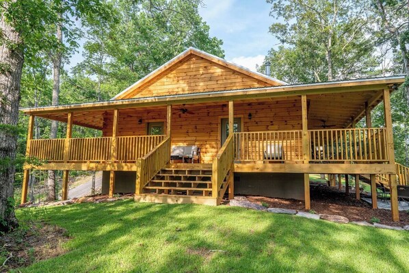 Exterior - Pinhoti Ridge Retreat Cabin 2, Skyline (Talladega)