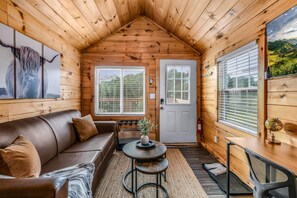 スマートテレビ、暖炉