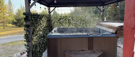 Bain à remous extérieur