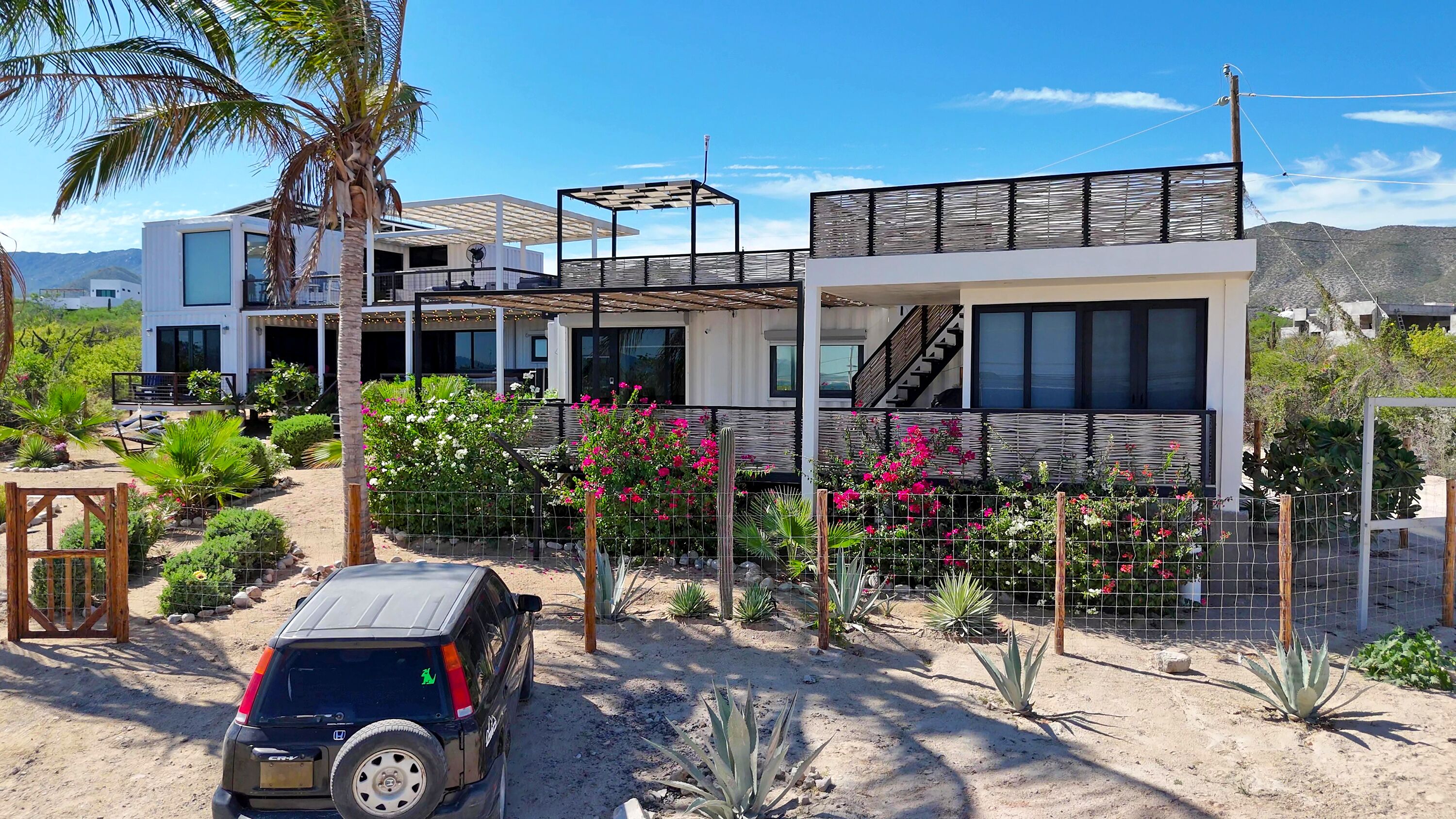 20 Knots- a repurposed shipping container eco home with 2 bedrooms, 1 bath.