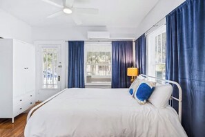 2 makuuhuonetta, silitysrauta/-lauta, Wi-Fi, vuodevaatteet