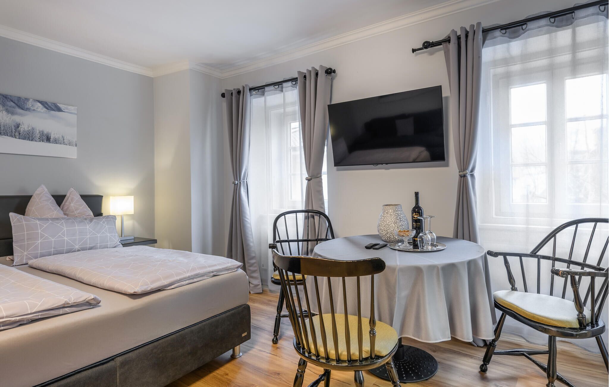 Wifi gratis y ropa de cama 