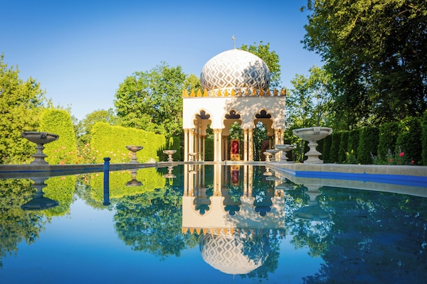 Vue sur la campagne depuis l’hébergement