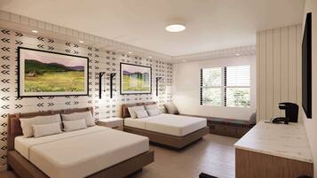 Tabla de planchar con plancha