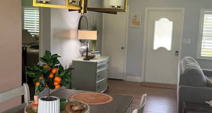 Charming 2-bedroom house with WiFi, AC in fabulous Lake Placid