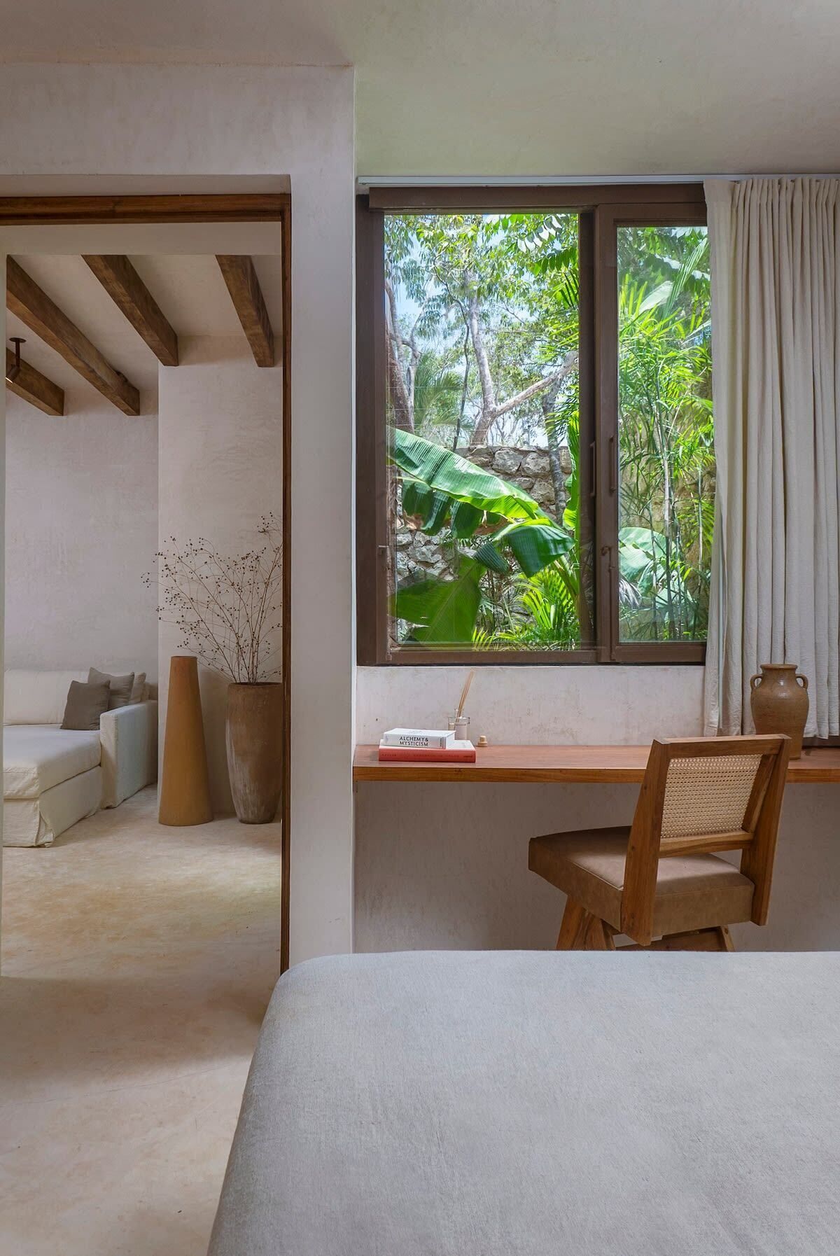 Villa Confort, 3 habitaciones, vista a la alberca | Vista desde la habitación