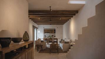 Classic Villa, 3 Bedrooms, Private Pool | Living area