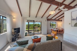 TV connectée, lecteur de DVD, livres