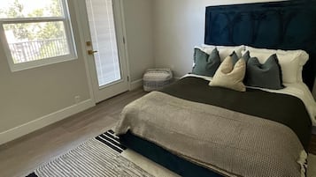 2 slaapkamers, een strijkplank/strijkijzer, wifi, beddengoed