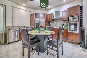 Comfort Studio | Private kitchen | Microwave, oven, electric kettle, cookware/dishes/utensils - V399 by Naya Homes (Puerto Vallarta)