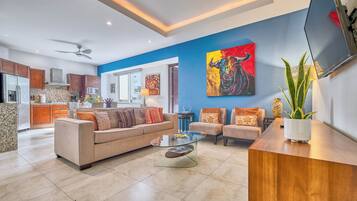 Departamento clásico, balcón, vista a la ciudad | 1 habitación, tabla de planchar con plancha y wifi gratis