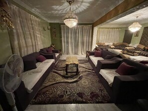 Interior - Apartment for rent in Heliopolis, Cairo - Egypt شقة للإيجار مصر الجديدة القاهرة (Heliopolis)