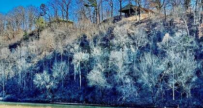 Buffalo Cabin Gorgeous Illinois River view