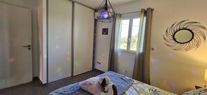 2 bedrooms, free WiFi - VERANU - Country view- 5 mn from the sandy beach (Migliacciaru)