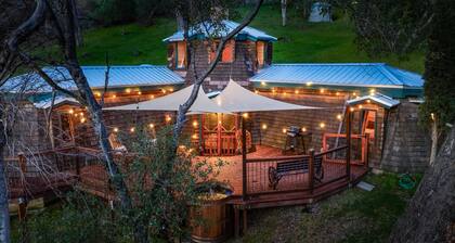 New Listing- Hobbit House @ Yosemite w/spa/firepit/unique