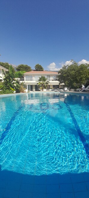 Seasonal outdoor pool