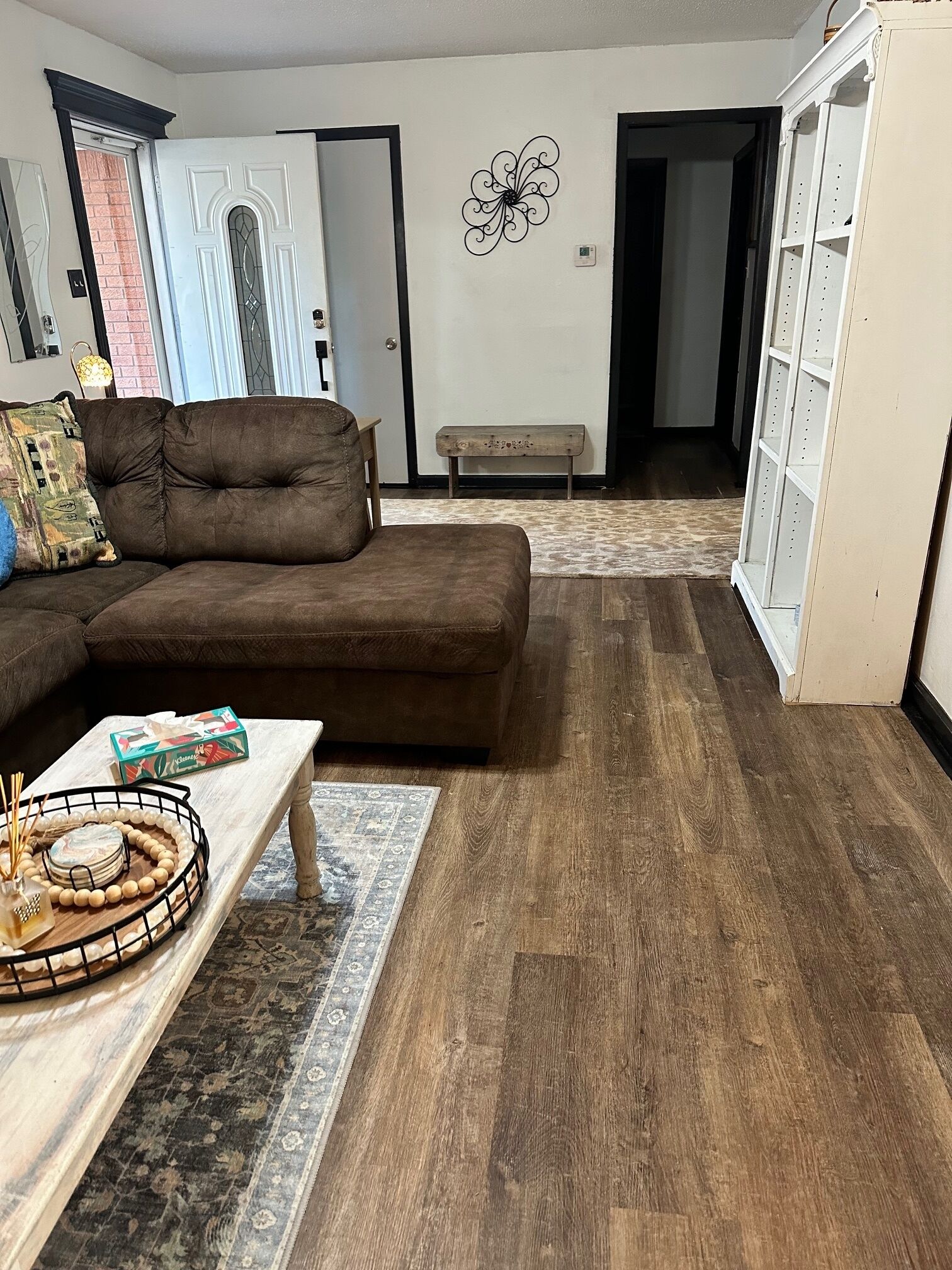 Smart TV, lareira, escritórios