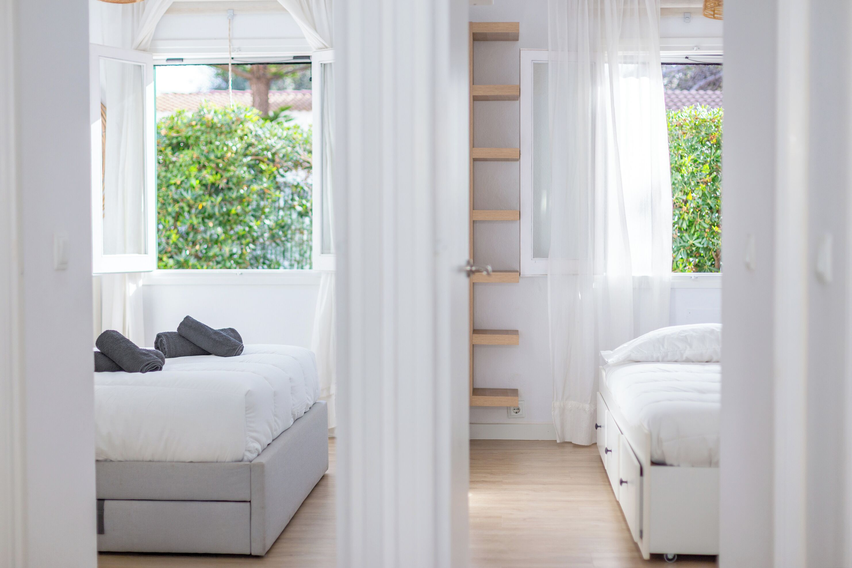 2 makuuhuonetta, ilmainen Wi-Fi, vuodevaatteet