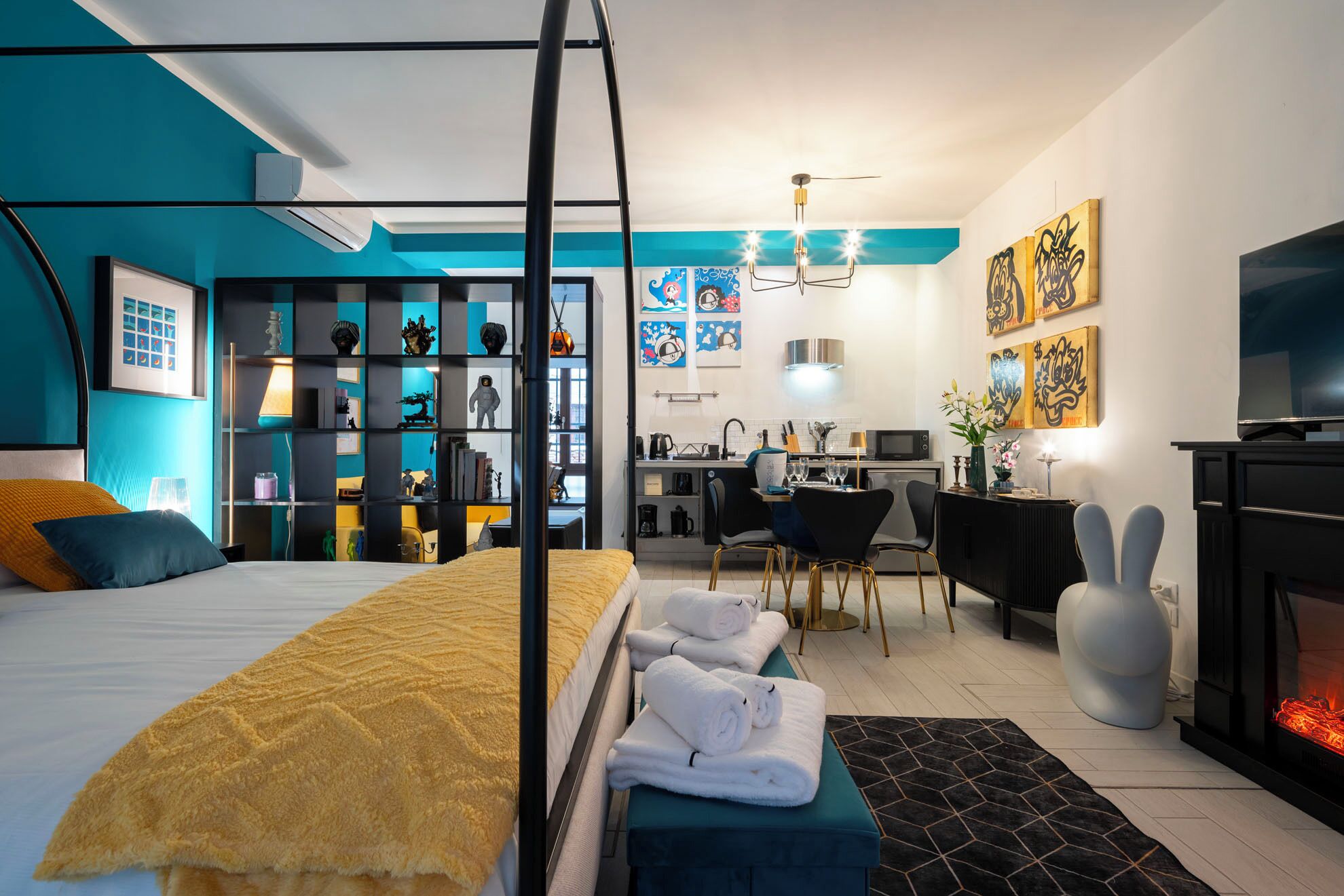 1 chambre, fer et planche à repasser, Wi-Fi, draps fournis