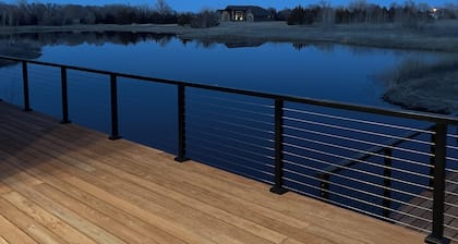 Charming 2-bedroom cabin located just outside Kearney, Nebraska…