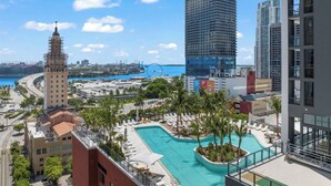 Pool - 601 RESIDENCES SKY FLOOR 1BR UNIT #4511 (Miami)