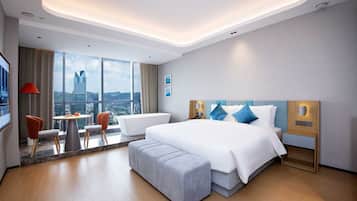 Doppelzimmer | Daunenbettdecken, Verdunkelungsvorhänge, schallisolierte Zimmer