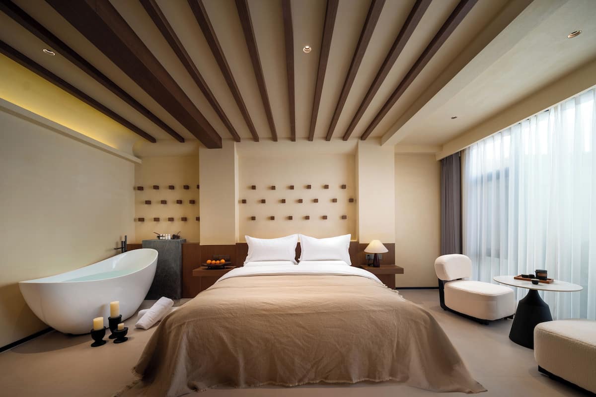 Kamar Double Panorama | Selimut bulu angsa, Wi-Fi gratis, dan didekorasi berbeda-beda