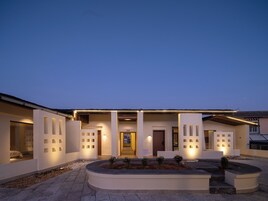 Utsikt mot innergård