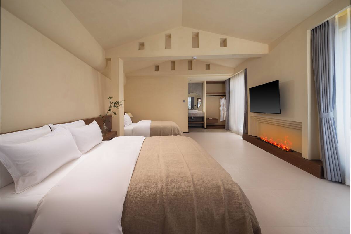 Studio Suite Comfort | Selimut bulu angsa, Wi-Fi gratis, dan didekorasi berbeda-beda