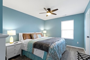 4 soverom, skrivebord, strykejern/-brett og wi-fi