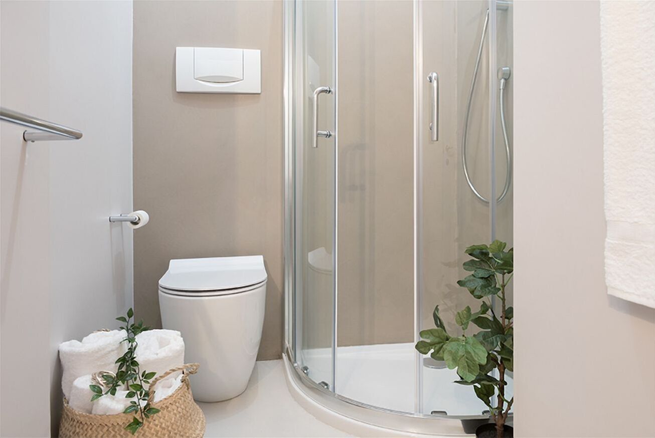 Een douche, een bidet