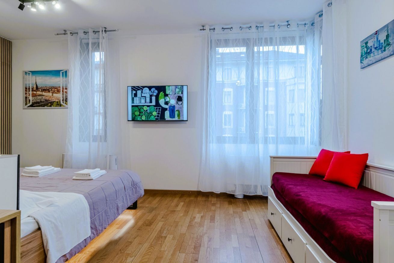 1 slaapkamer, een strijkplank/strijkijzer, wifi, beddengoed