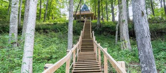 A-Frame on Tims Ford Lake Private Boat Dock