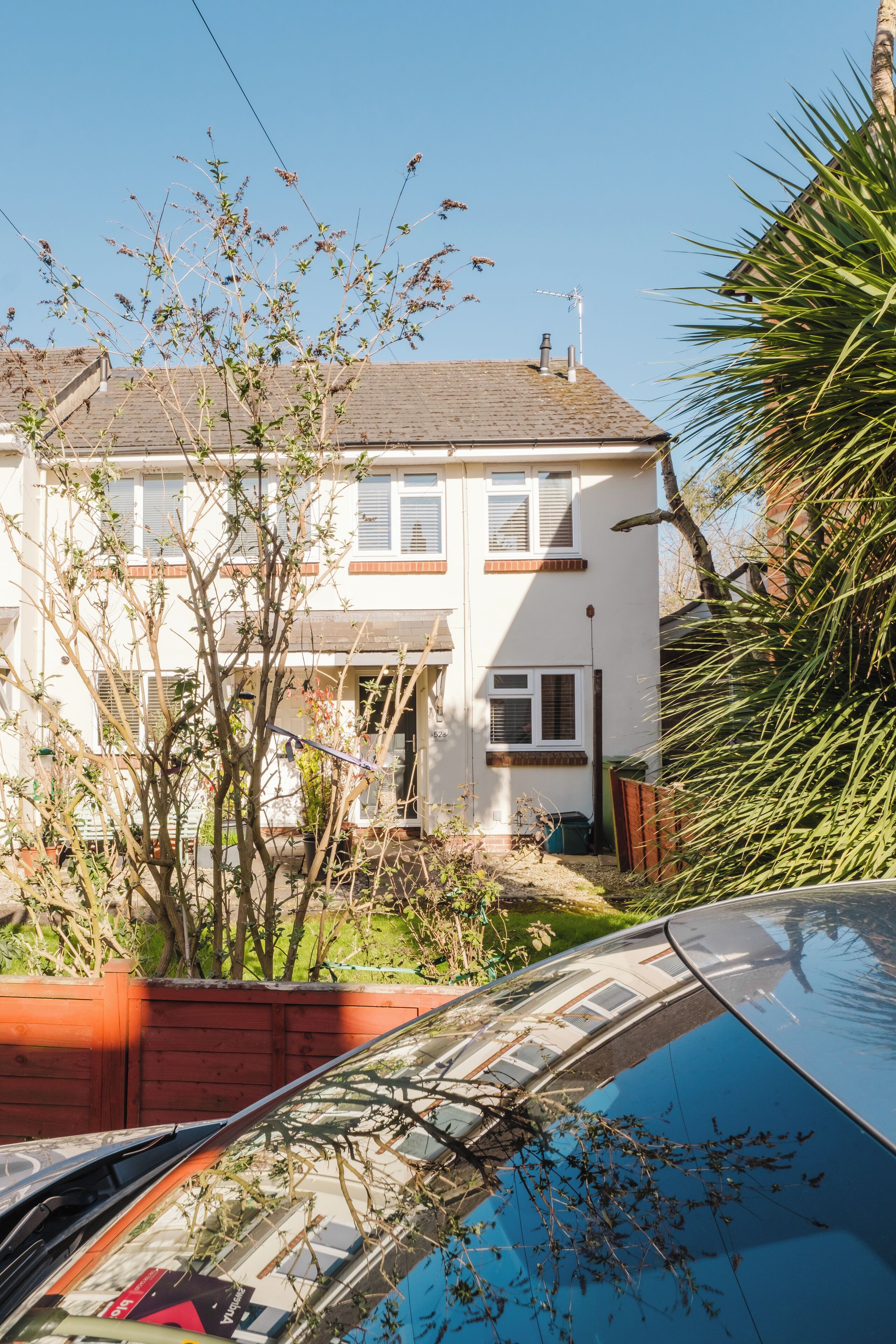 Voorkant van accommodatie