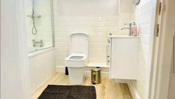 Hair dryer, towels