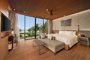 Ropa de cama de alta calidad, colchones con pillow-top y minibar