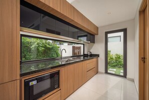 3 Bedroom Beachfront Villa Private Pool | Private kitchen