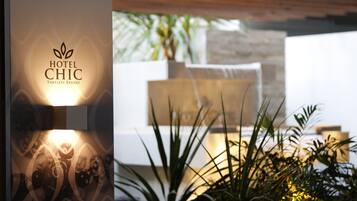 Voorkant van accommodatie