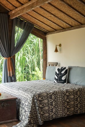 Deluxe Double or Twin Room, Garden View | Free cots/infant beds, free WiFi, bed sheets - Desa Seni  (Baturiti)