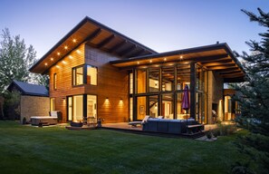 Exterior - This modern mountain residence is located in Jackson Hole, Wyoming. (Jackson)
