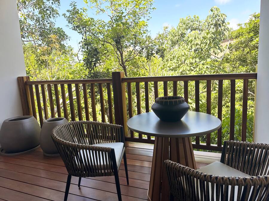 Pemandangan balkon