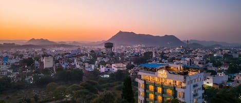 Voorkant van accommodatie