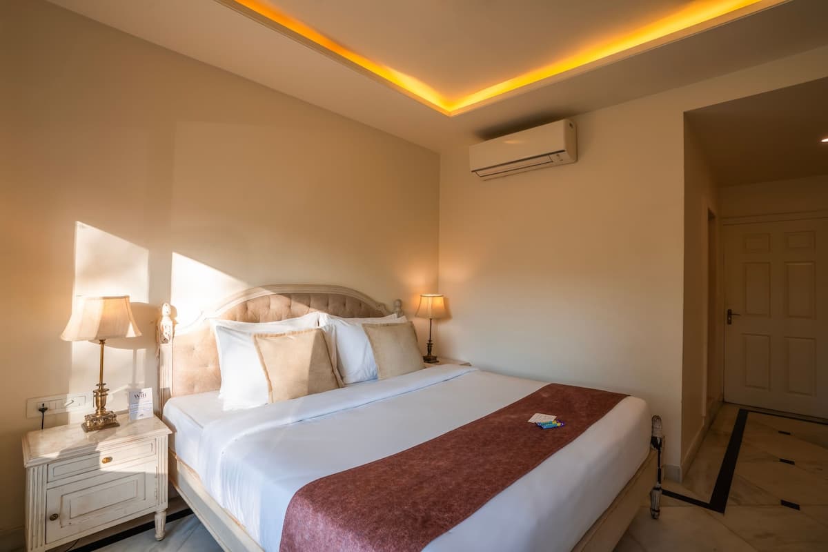 Economy Double Room | Premium bedding, memory-foam beds, iron/ironing board, free WiFi