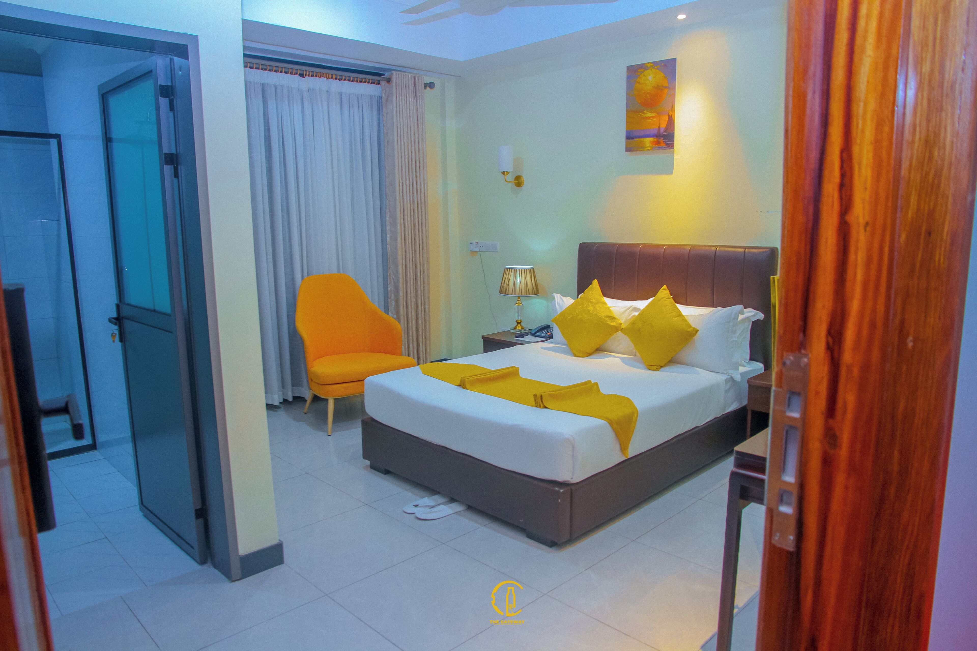 Dobbeltrom – deluxe, 1 soverom | Safe på rommet, skrivebord, skrivebord for bærbar PC og lydisolert