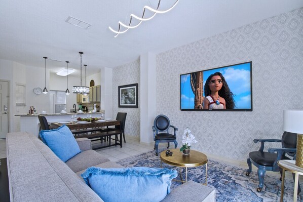 Smart TV, stereo