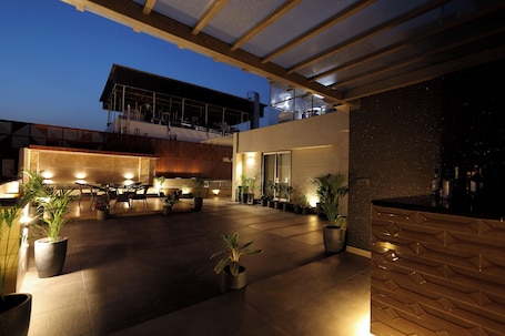 Terraza en la azotea. Escape - Stays and Serviced Apartments