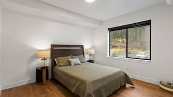 1 dormitorio, cuna de viaje, wifi gratis y ropa de cama