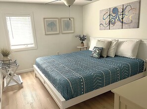 4 bedrooms, iron/ironing board, travel crib, WiFi