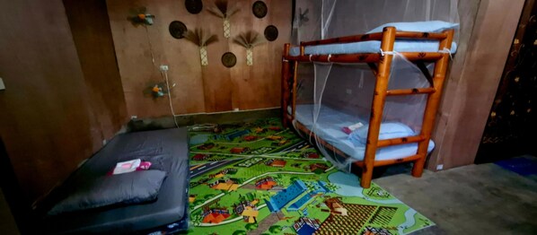 1 soverom og sengetøy