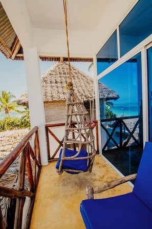 Kamar Double Deluks, pemandangan pantai | Wi-Fi gratis